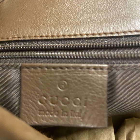 Gucci Brown Monogram Tote Bag - Picture 7 of 12